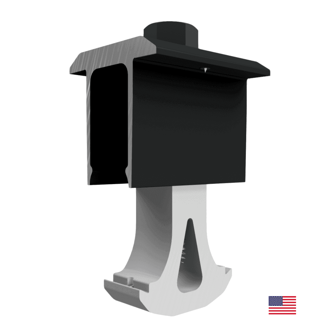 Ultra Rail Mid Clamp, Black (USA)