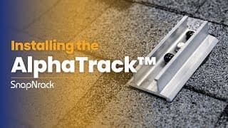 Installing the AlphaTrack™