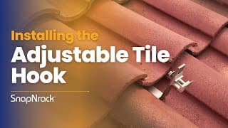 Installing the Ultra Rail Adjustable Tile Hook