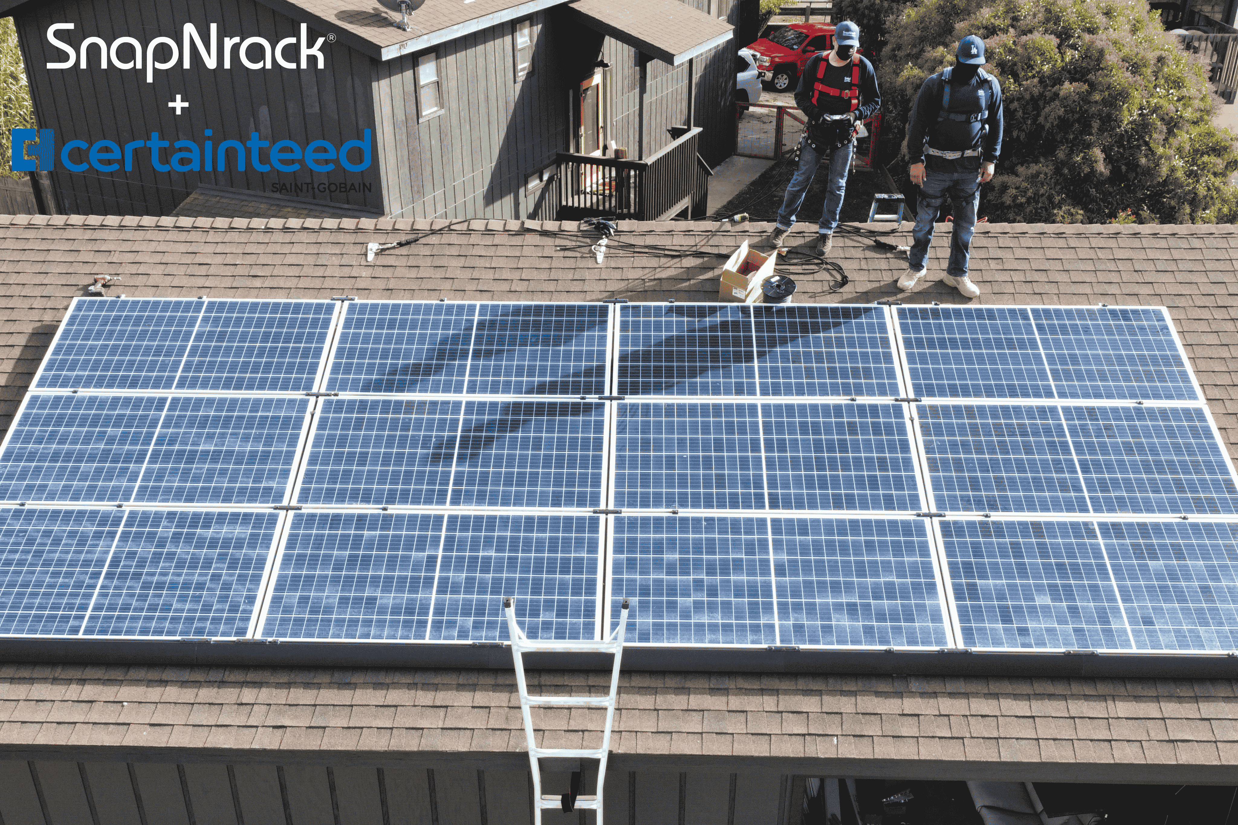 SnapNrack & CertainTeed Partner to Help Installers and Homeowners Go Solar with Complete Peace of Mind