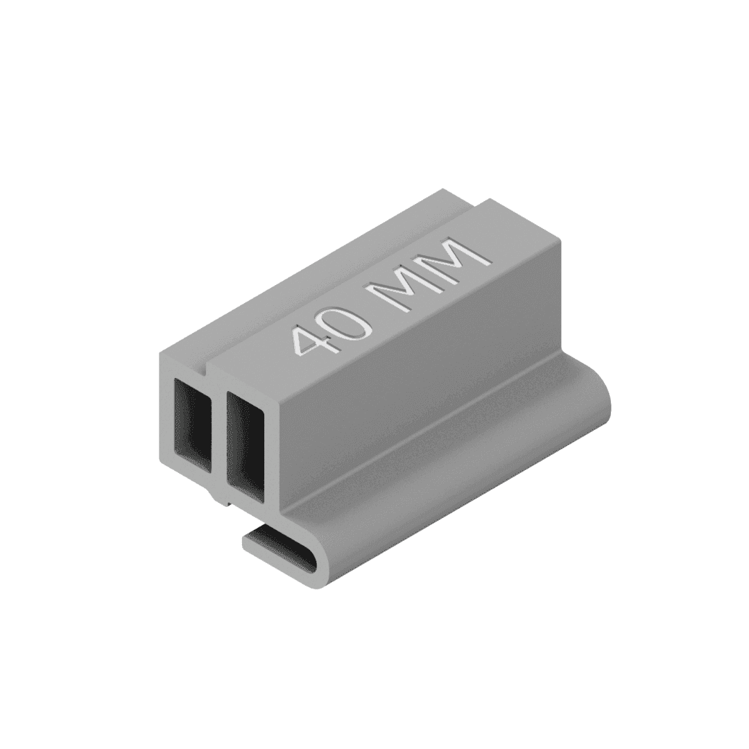 Universal SkirtRail Spacer, 40MM