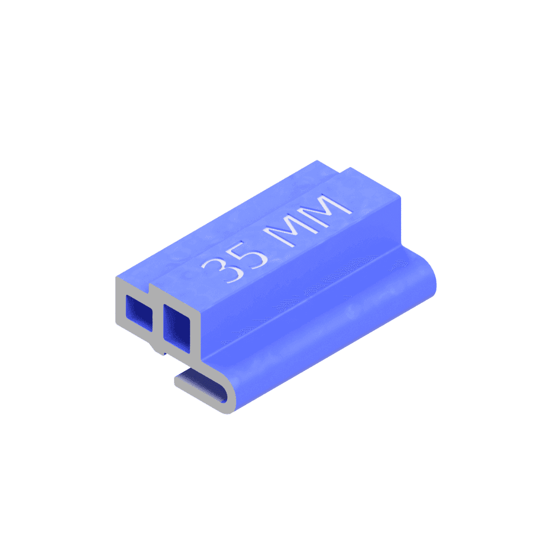 Universal SkirtRail Spacer, 35MM