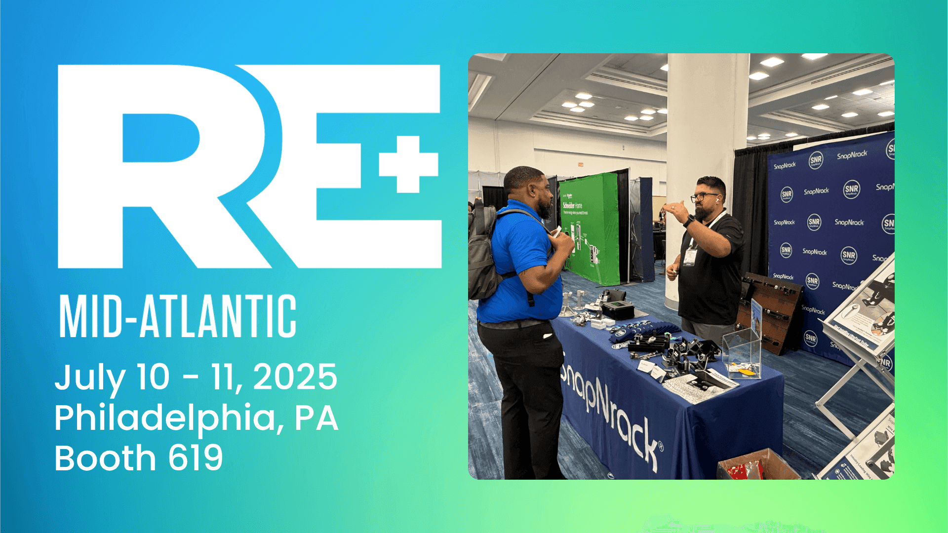 RE+ Mid-Atlantic 2025 – Booth 619
