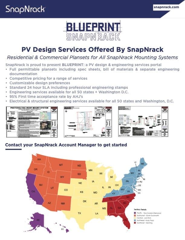 SnapNrack Blueprint Bulletin