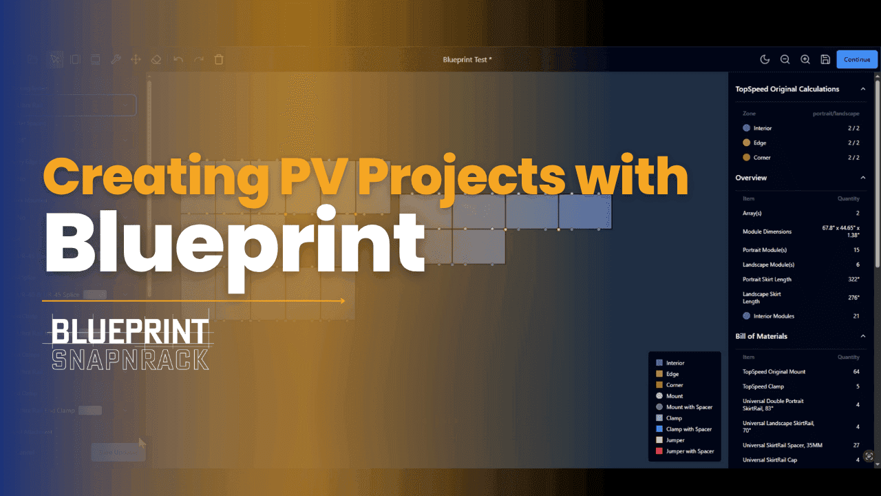 Creating PV Projects with Blueprint