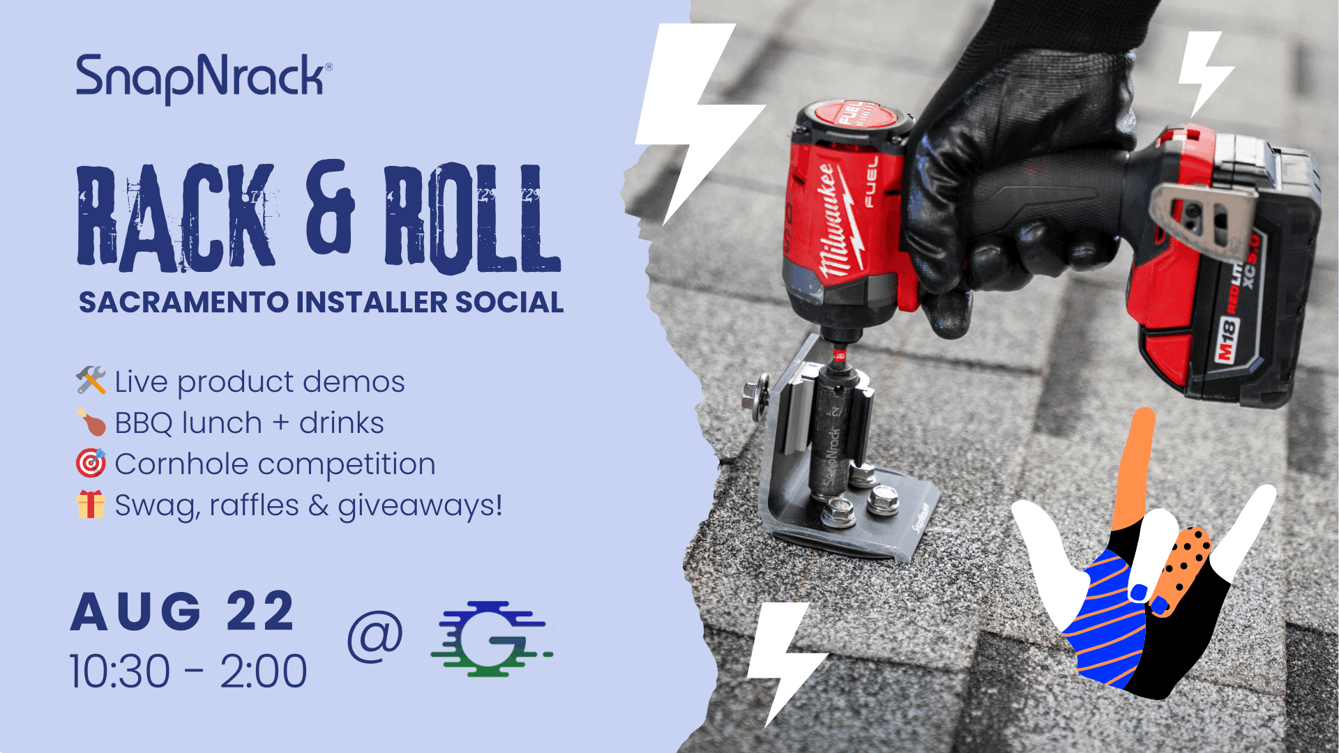 Rack & Roll Installer Social - Sacramento