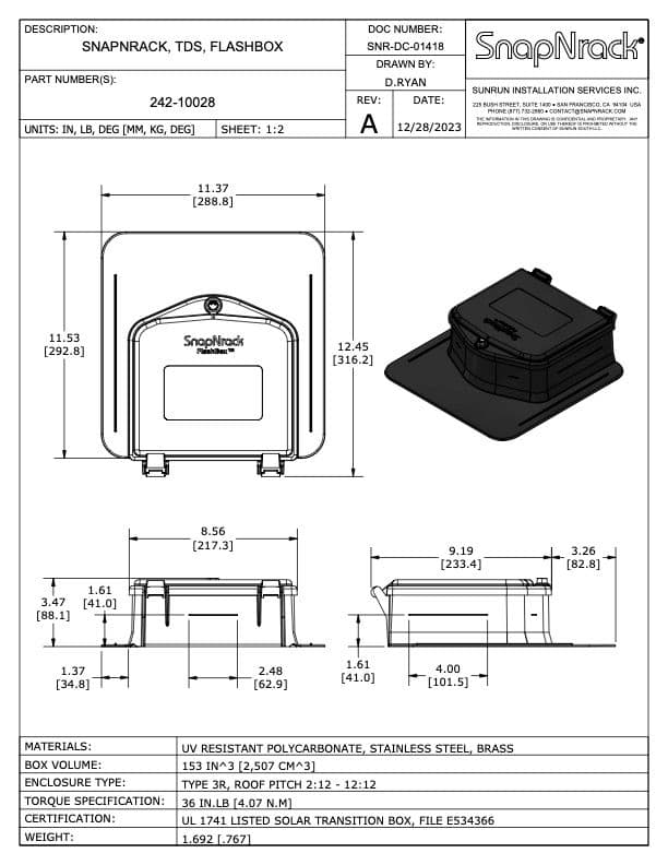 FlashBox™ Datasheet