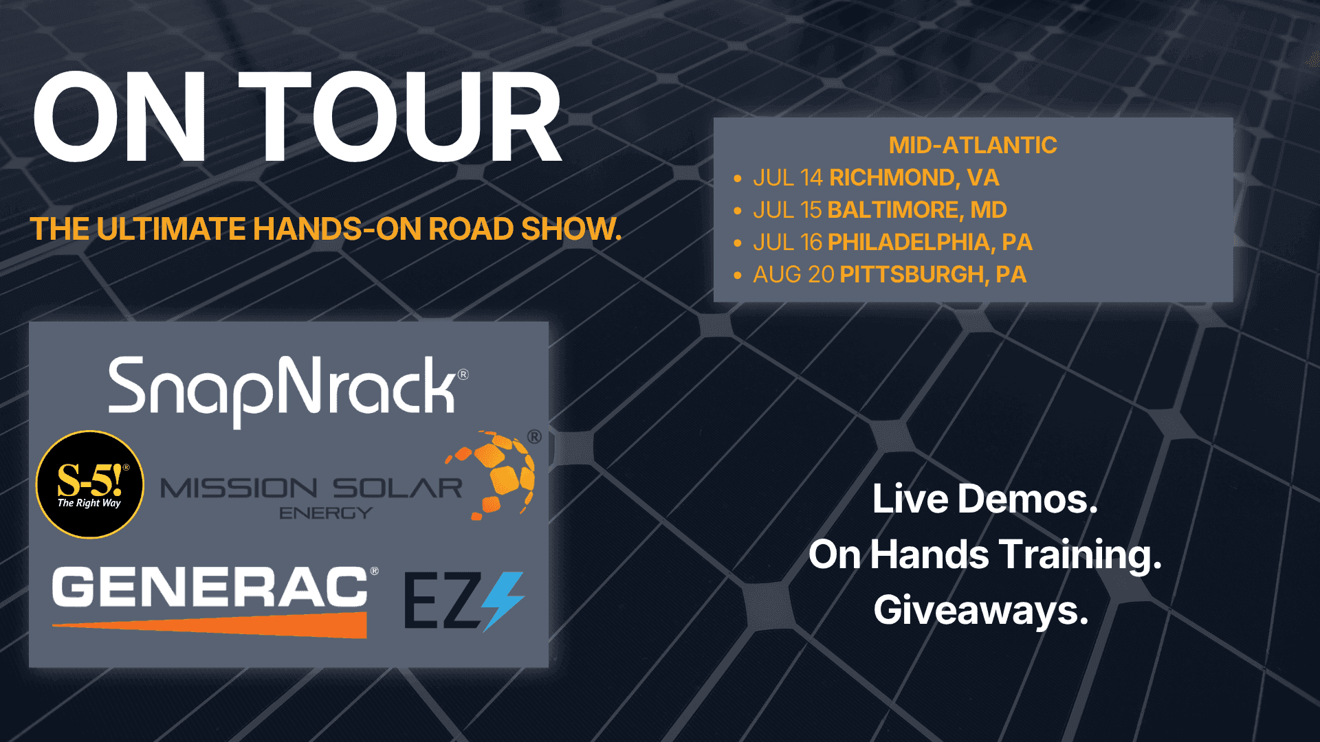 On Tour with S-5! Roadshow - Florida