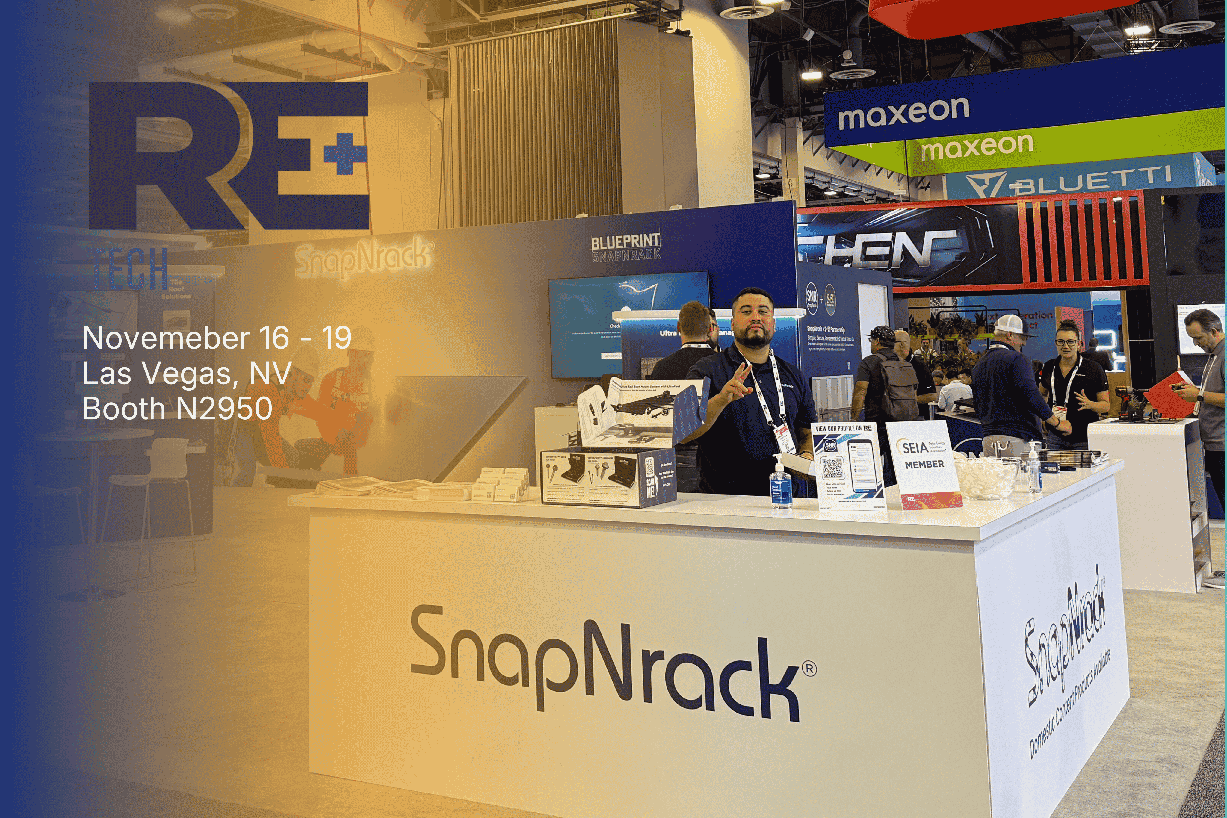 RE+ 2026 Preview: SnapNrack Booth N2950 Schedule, Hands-On Testing & Omega Platform Debut