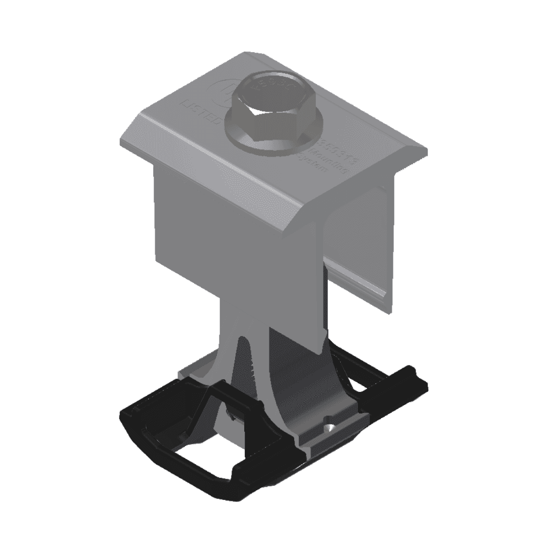 Mid Module Rail Assembly Ultra Rail Mid Clamp